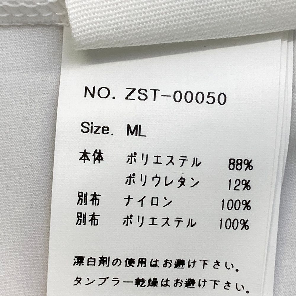 サイズ：ML STCH SEVENTYTWO CLUBHOUSE ×ANTIQUA GOLF モックネック 長袖Tシャツ 異素材  ホワイト系 [240101500944] ゴルフウェア メンズ ストスト サイズ：ML STCH SEVENTYTWO CLUBHOUSE ×ANTIQUA GOLF モック