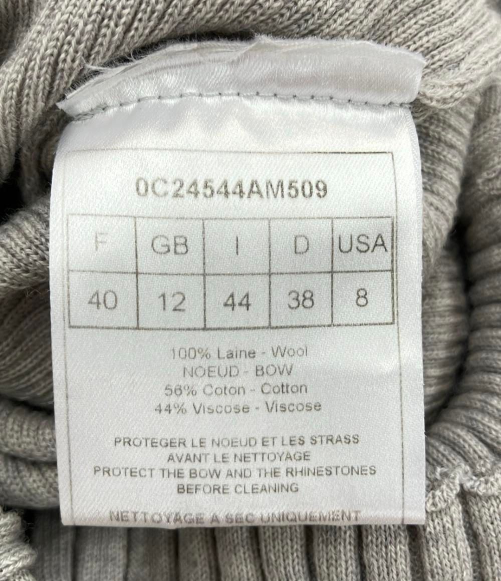 クリスチャンディオール チャームリボンニット レディース SIZE 40 (M) Christian Dior 中古 クリスチャンディオール チャームリボンニット レディース SIZE
