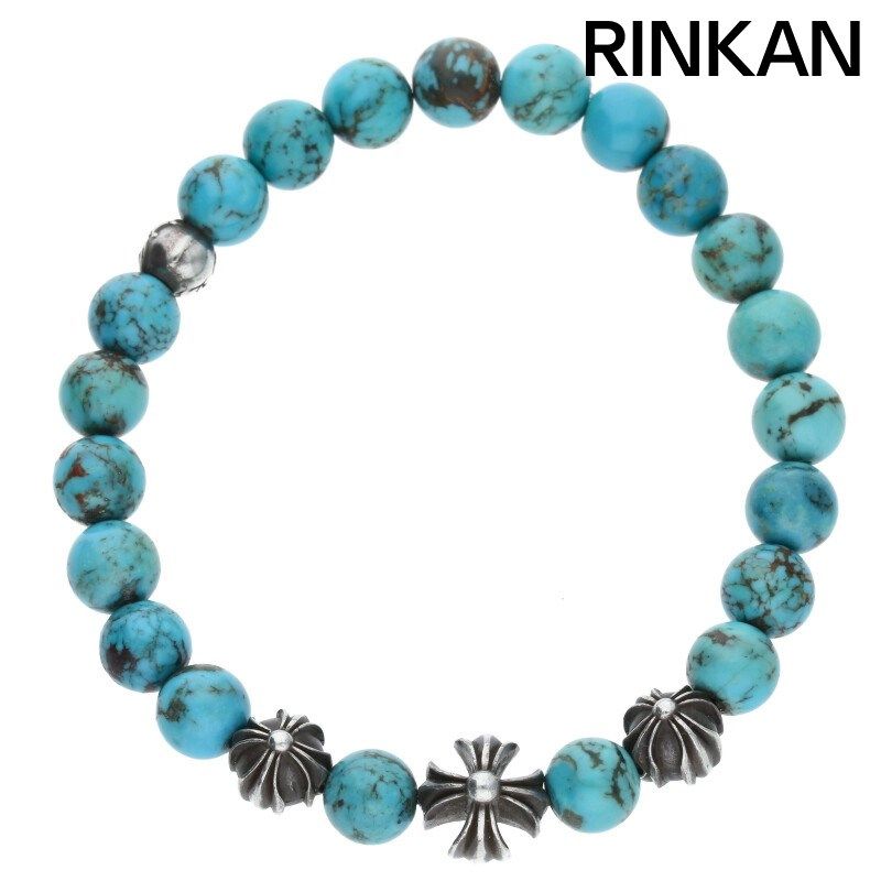 クロムハーツ 8mm BEAD/8mmビーズブレス BEAD8mmターコイズ