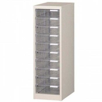 オフィス 店舗 施設向け レターケース A4判縦1列 深型10段 COM-A-110