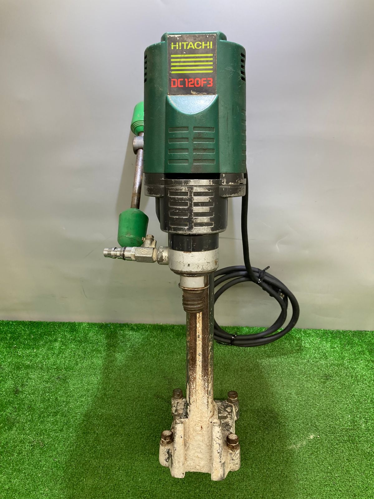 HITACHI 日立 ダイヤモンドコアドリル DC120F3 HITACHI/日立】DC120F3 120mm ダイヤモンドコアドリル 動作