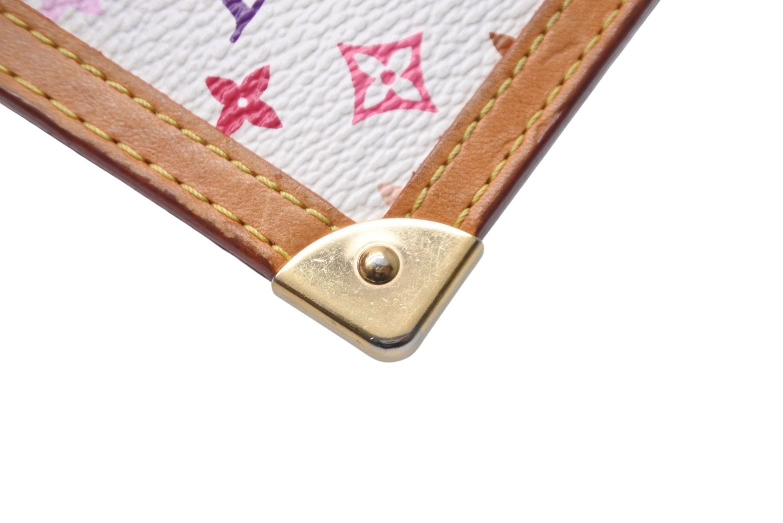 ルイヴィトン 村上隆 マルチカラー ポシェットクレ M92655 ブロン LOUIS VUITTON ルイヴィトン モノグラム マルチカラー ポシェット クレ