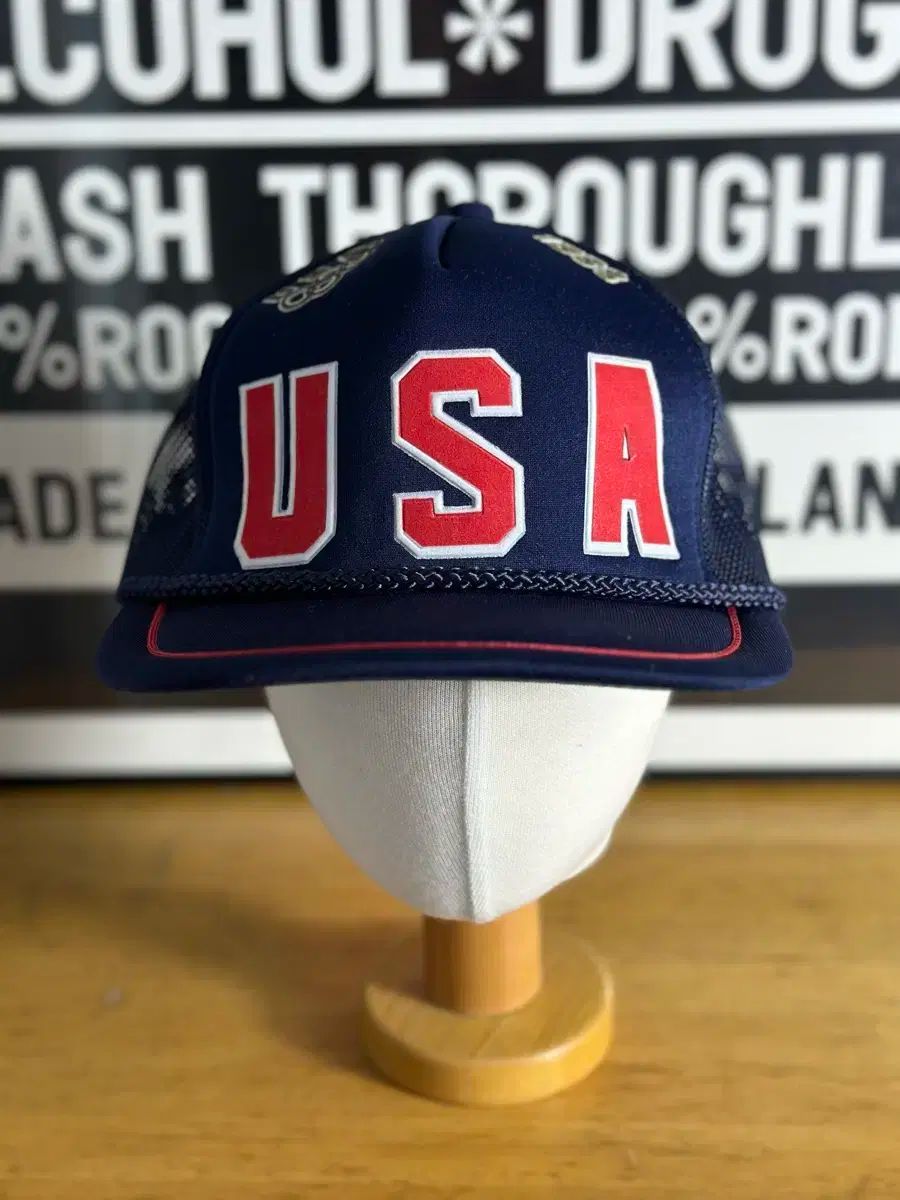 ヴィンテージ 1988 オリンピック USA メッシュキャップ 帽子