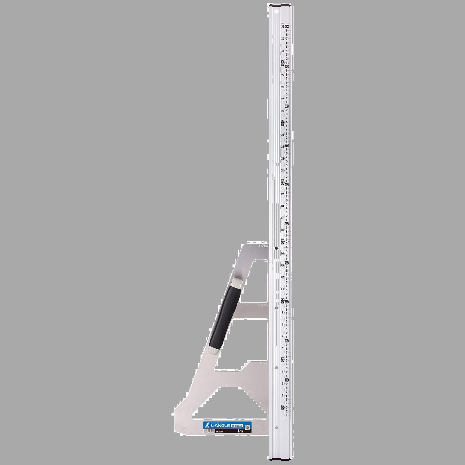 1ｍ かるぴた 併用目盛 エルアングル 丸ノコガイド定規 73207 Sokutei シンワ測定 Shinwa