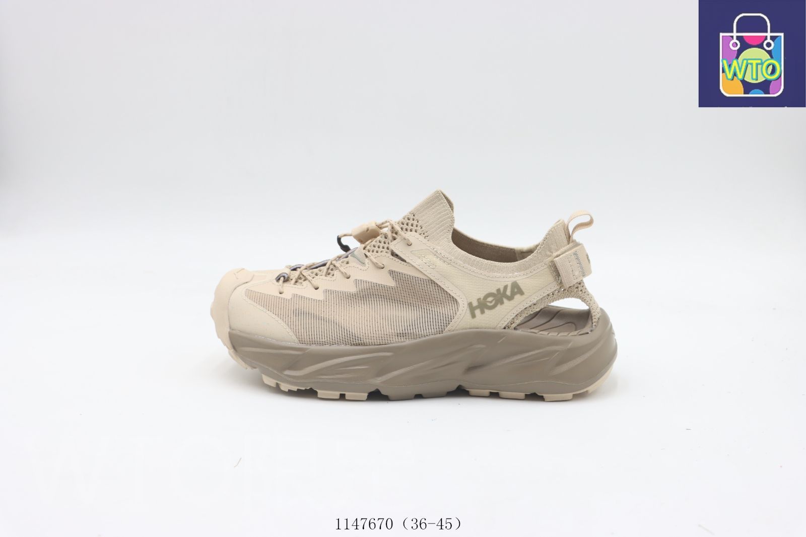 今日 ホカ ワンワン HOKA ONE ONE サンダル カーキ 1147670-WTO輸入2