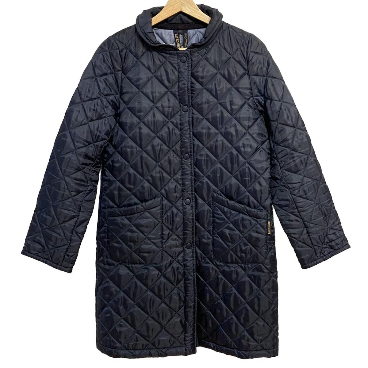 LAVENHAM ラベンハム コート サイズ38 M レディース - ダークネイビー 長袖|キルティング|秋|冬
