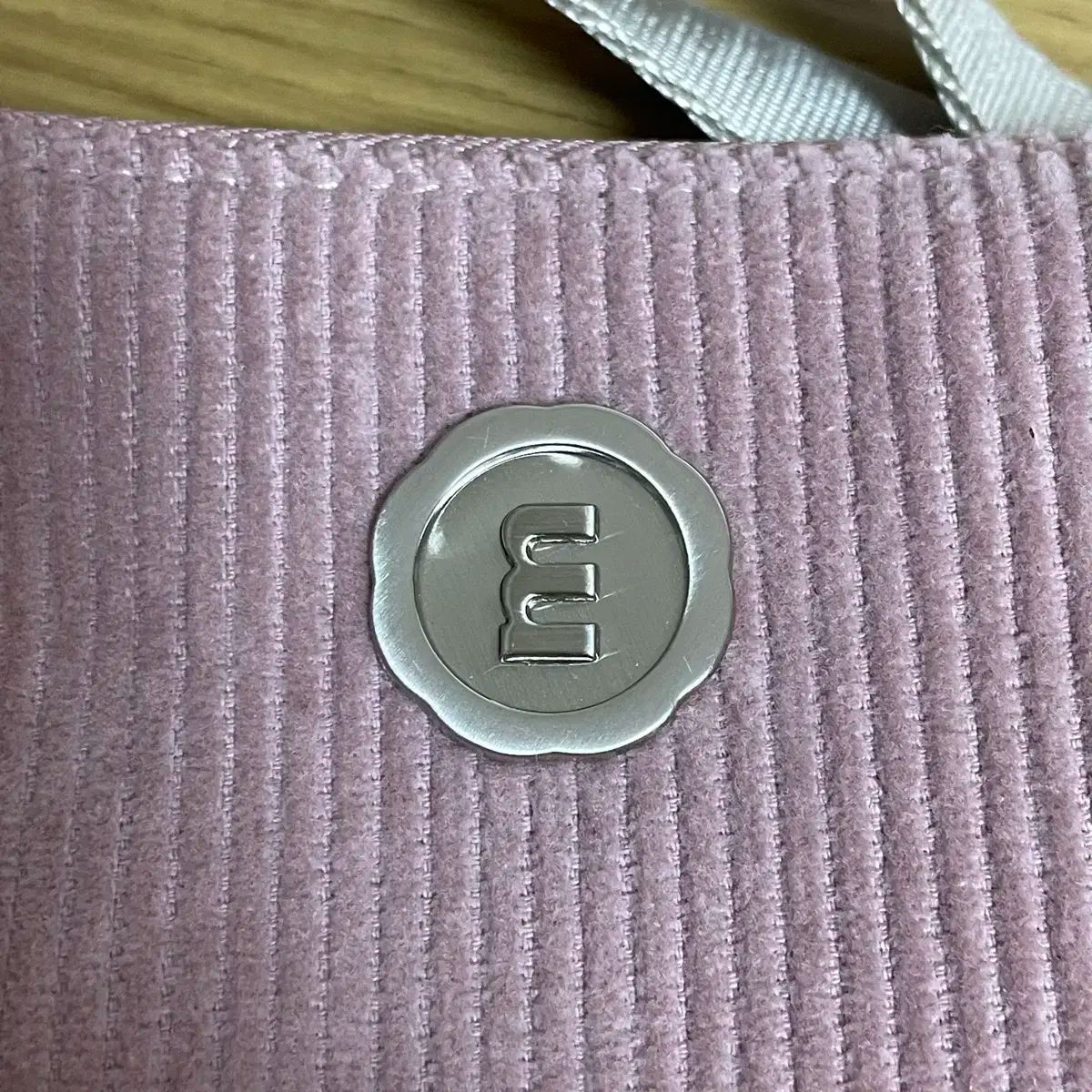 MINITMUTE(ミニミュート) CLO WAIST バッグ コーデュロイ ピンク
