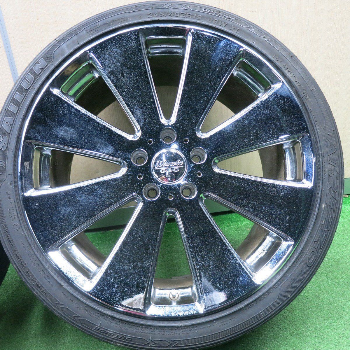 4本価格☆Warwic GEO 245/40R19 サイルン ATREZZO ZS+ 19インチ 