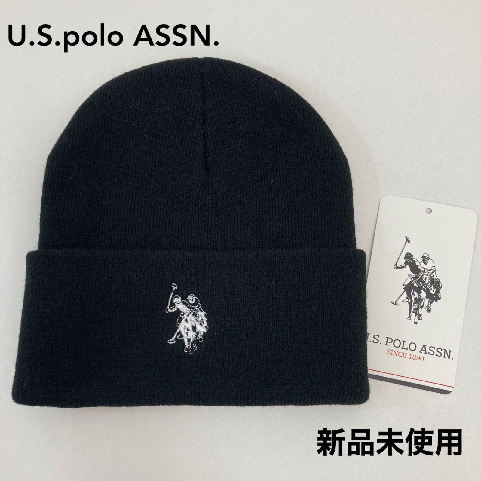 冬物大幅値下げ】U.S.polo ASSN（ユーエス ポロアッスン）黒色ニット