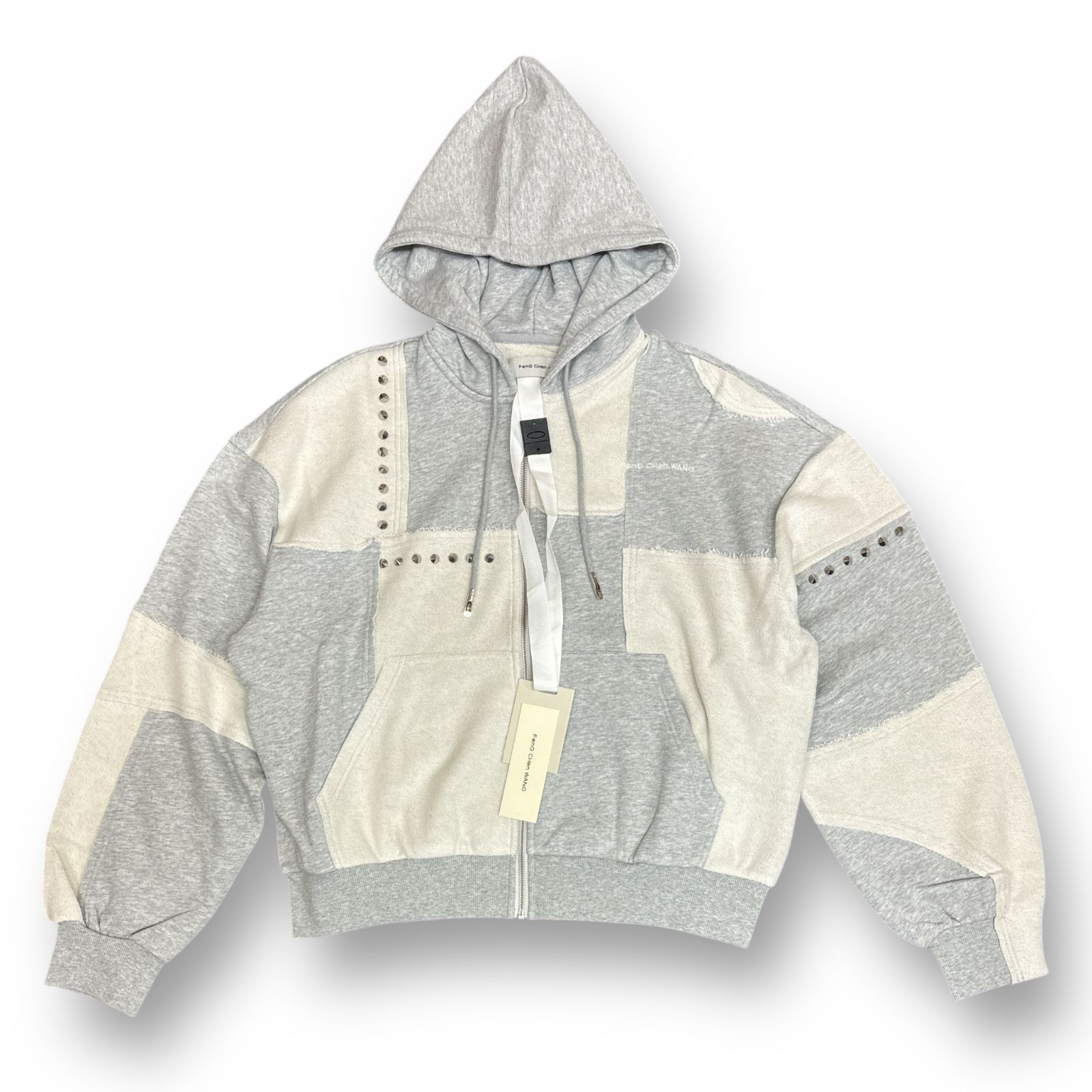 新品 定価64900円 Feng Chen Wang 24SS スタッズ スウェット 再