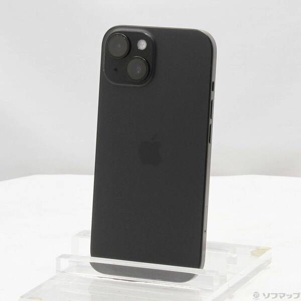 〔 品〕 iPhone15 128GB ブラック MTMH3J A SIMフリー 368