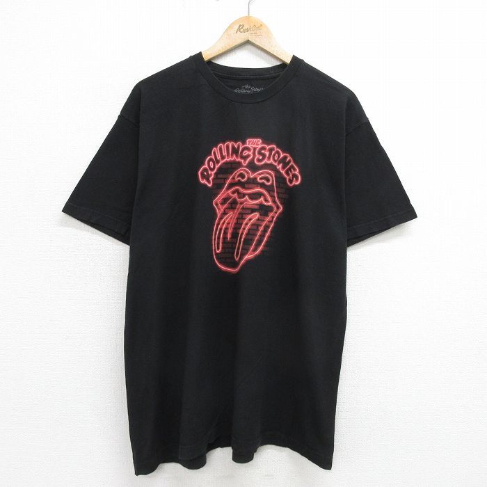 ローリングストーンズ Tシャツ 黒 Lサイズ - メルカリ