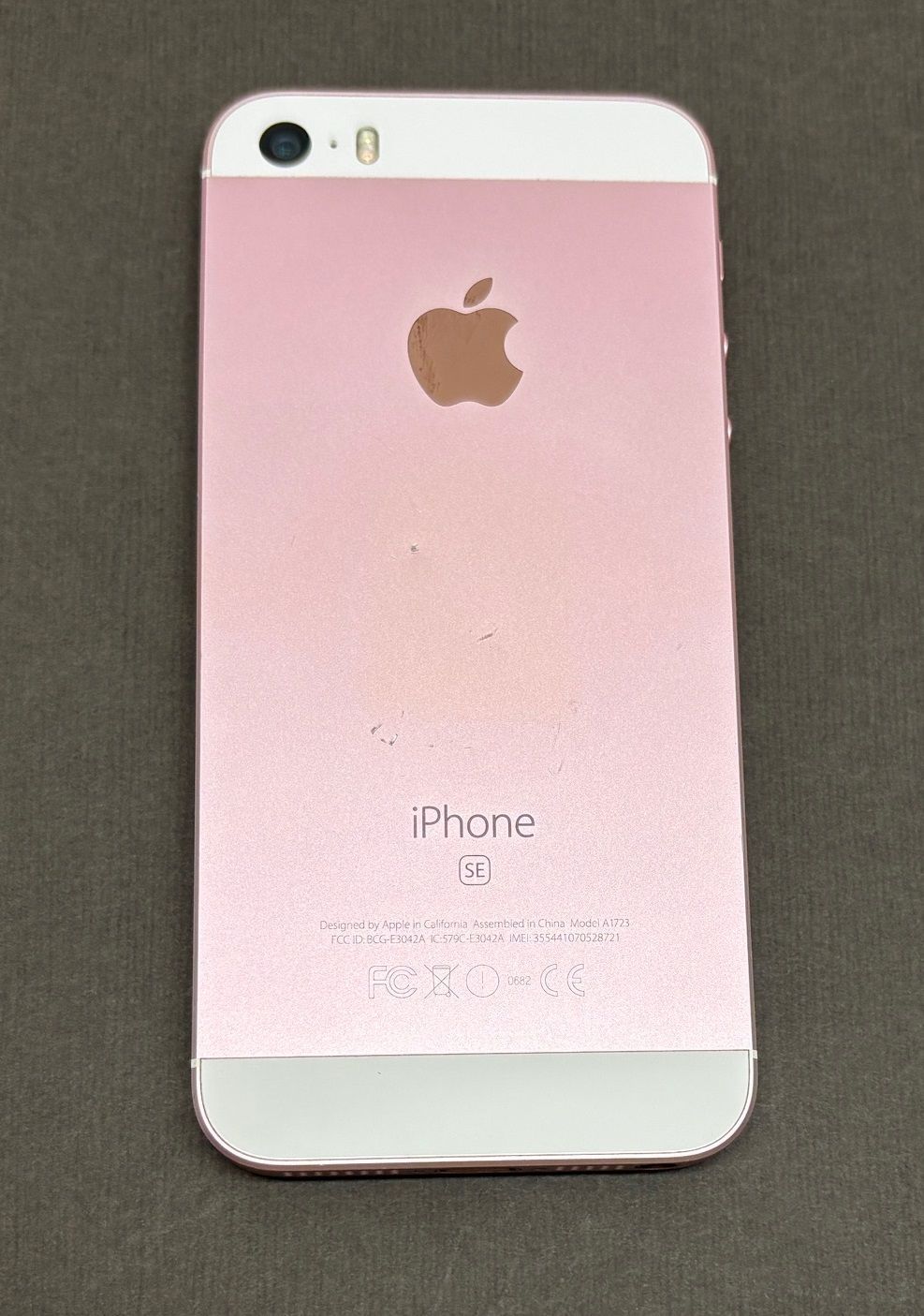 iPhone SE 初代 ローズゴールド 本体 箱付き イヤフォン Original Apple iPhone SE 64GB Rose Gold iOS 9 12MP Unlocked