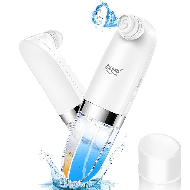 毛穴吸引器 水流式 美顔器 【水槽分離毛穴洗浄型】(ホワイト) 令和5年新版毛穴吸引器 水槽分離毛穴洗浄型 真空