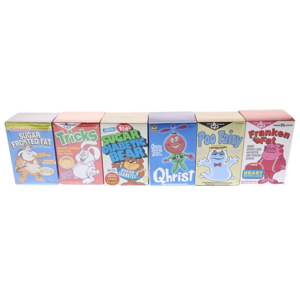 Ron English (ロン・イングリッシュ) × POPAGANDA Cereal