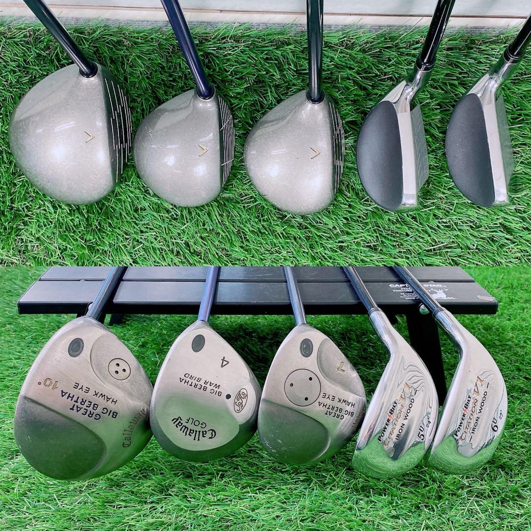 人気モデル キャロウェイ ウォーバード ゴルフクラブセット メンズ S
