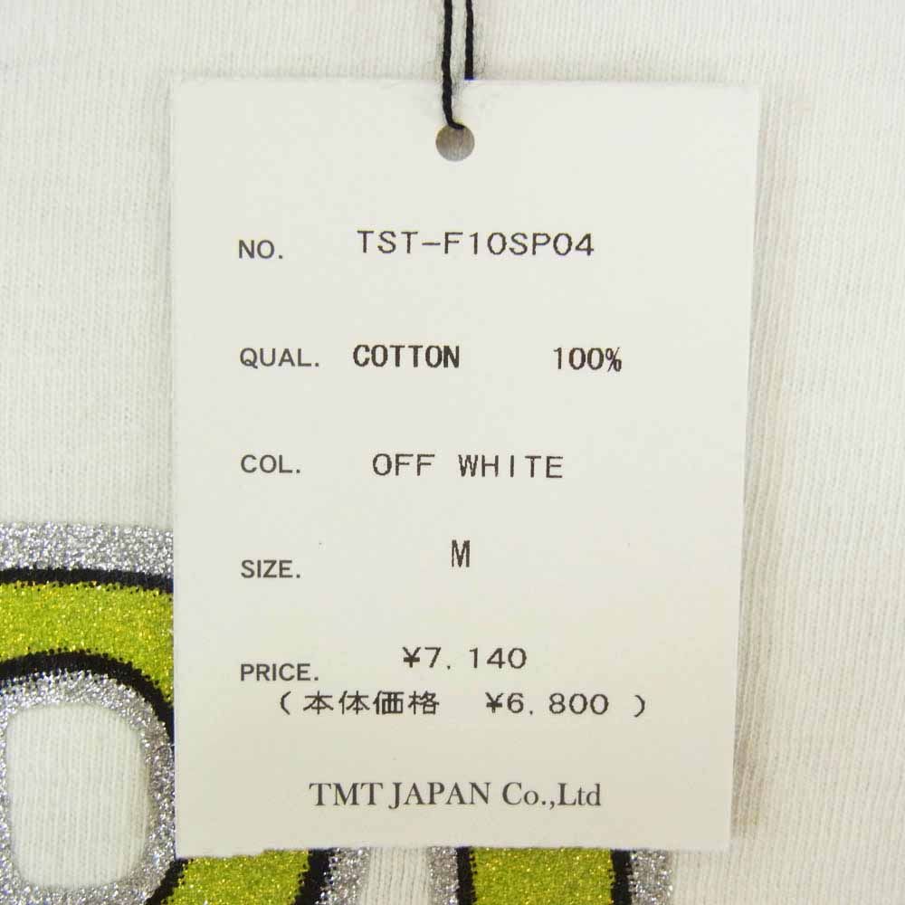 TMT ティーエムティー スター STARS 限定 TシャツS ホワイト白777 TMT ティーエムティー TST-F10SP04 TRIPLE 777 STARS ロゴ