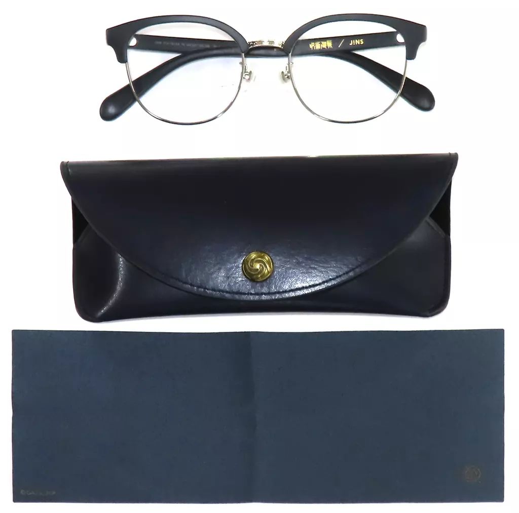 中古】アクセサリー(非金属) [レンズ度なし] 伏黒恵モデル メガネ