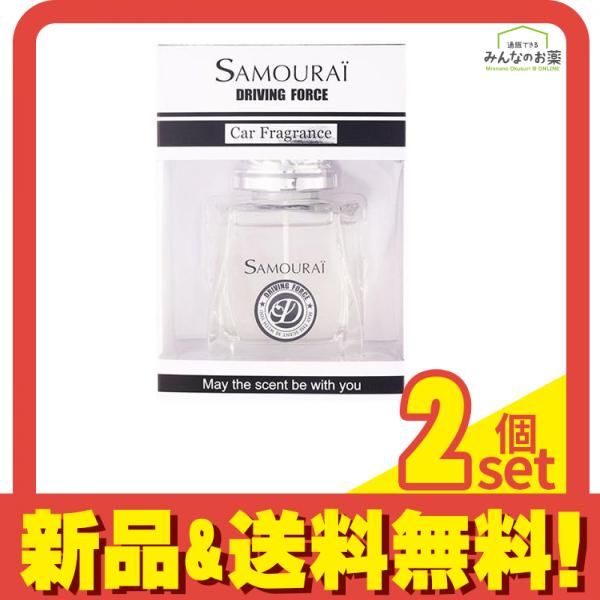 サムライ ドライビングフォース カーフレグランス 置き型 60mL 2個セット まとめ売り
