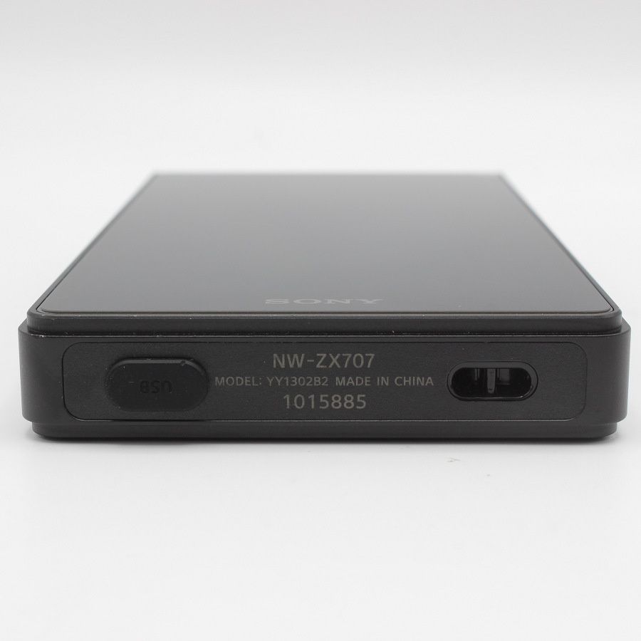 美品】SONY NW-ZX707 ブラック 64GB ポータブルオーディオプレーヤー 