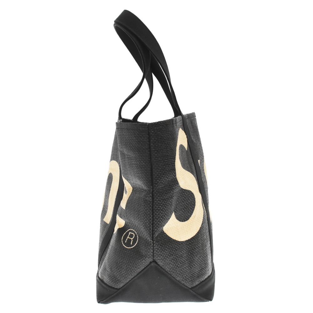 SUPREME (シュプリーム) 20SS Raffia Tote Bag ロゴデザイン ラフィア