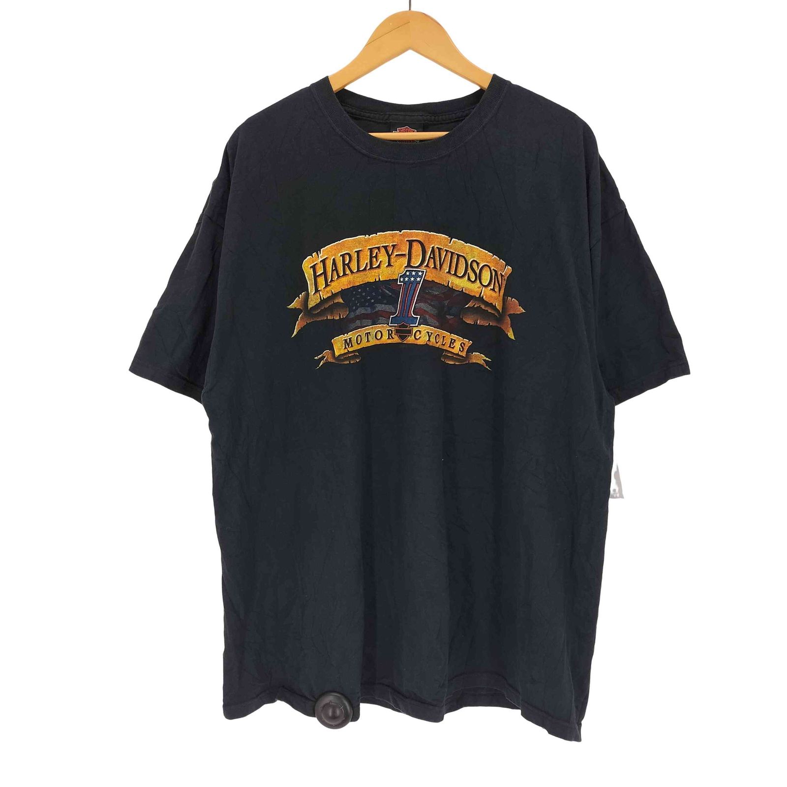 ハーレーダビッドソン HARLEY-DAVIDSON USA製 プリントクルーネックTシャツ メンズ  2XL