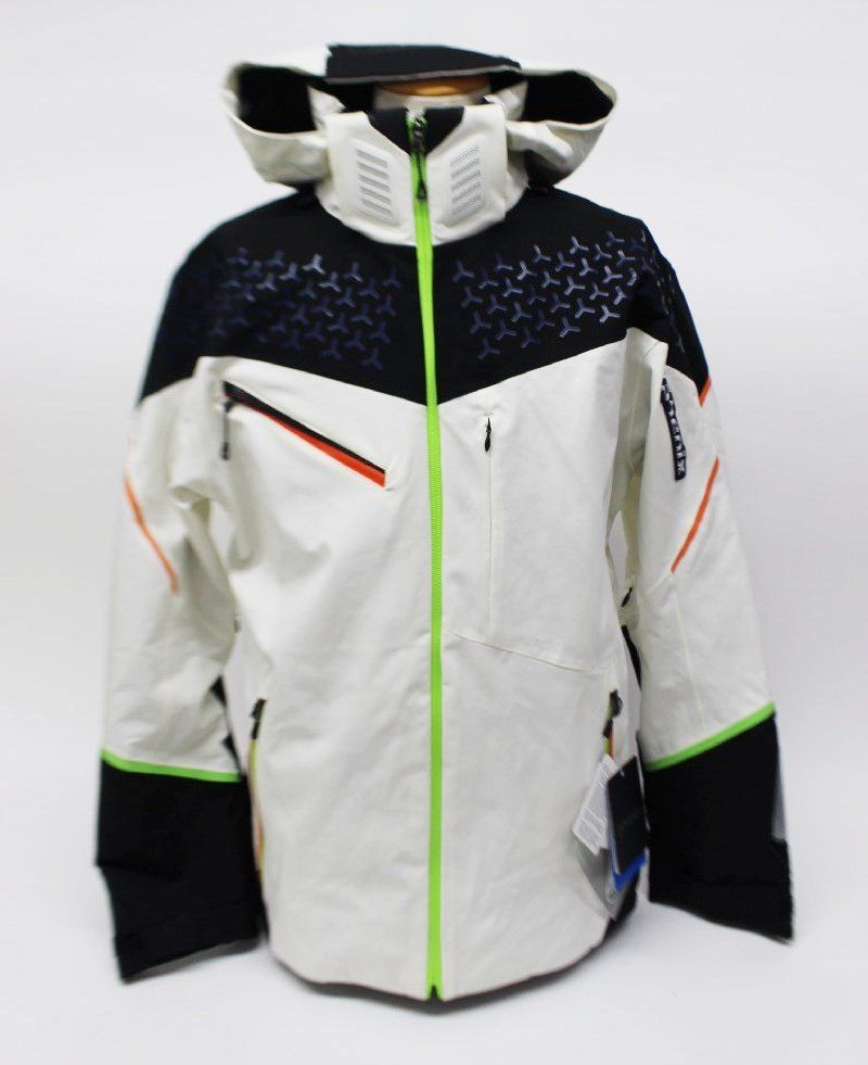 Phenix フェニックス メンズ スキージャケット&パンツ セットアップ L オフホワイト×ライムグリーン R2412-125 Phenix フェニックス メンズ スキージャケット&パンツ