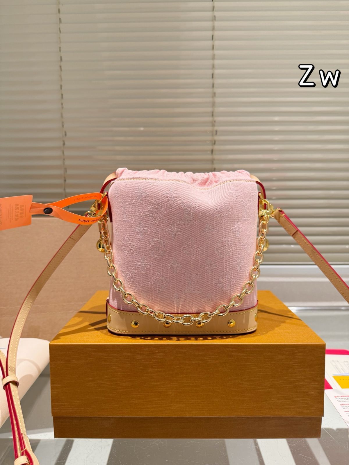 今日特価】LV Denim Nano No? ルイヴィトン デニム ナノノエ-WTO