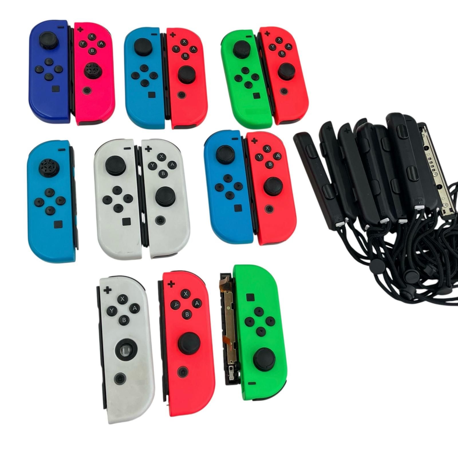 186000 現状品 ジョイコン ジャンク3点含む HAC-015 HAC-016 カラーミックス 28点まとめ売り