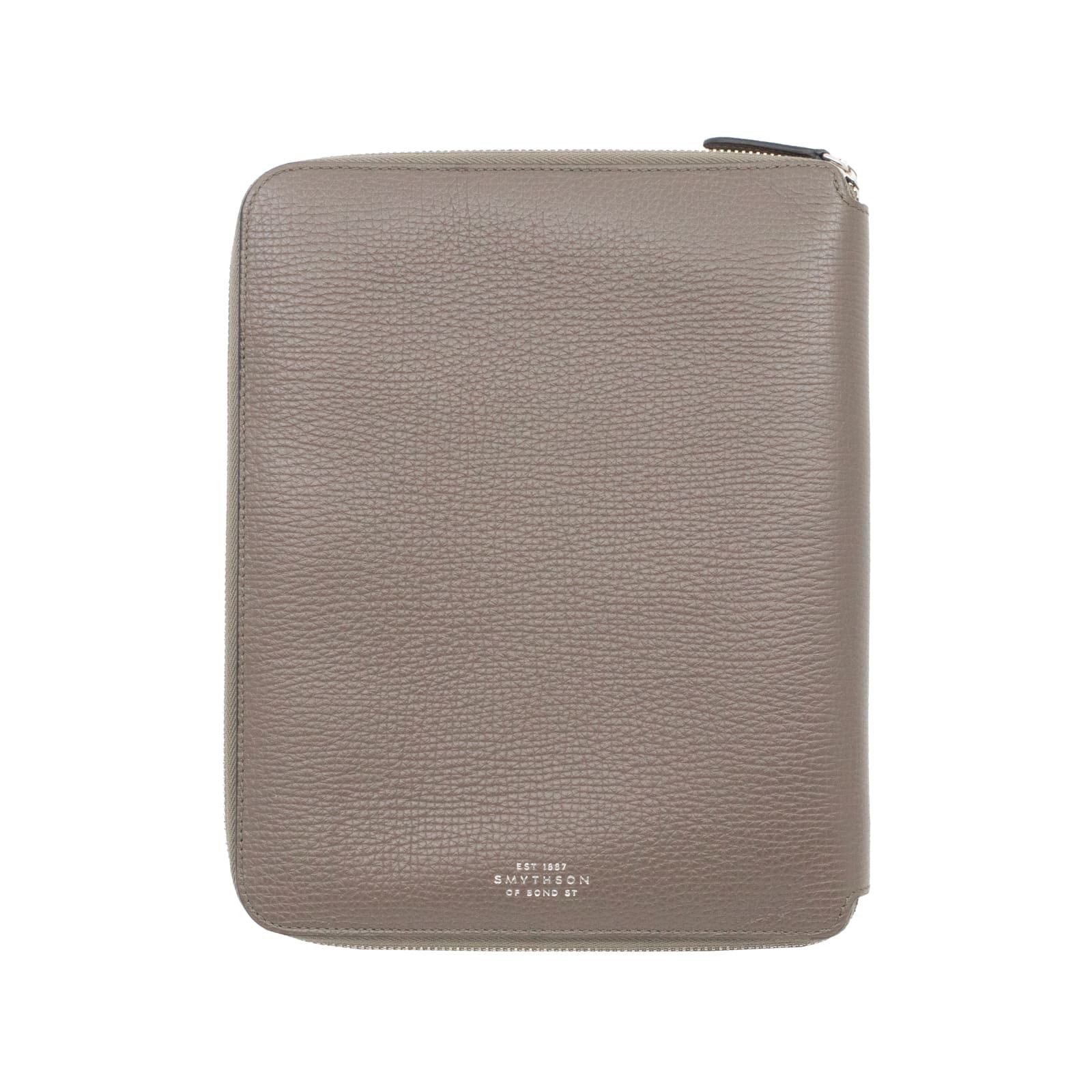 超美品！SMYTHON スマイソン　ジップノートフォルダー　A5サイズ　レザー SMYTHON スマイソン A5 ジップノートホルダー