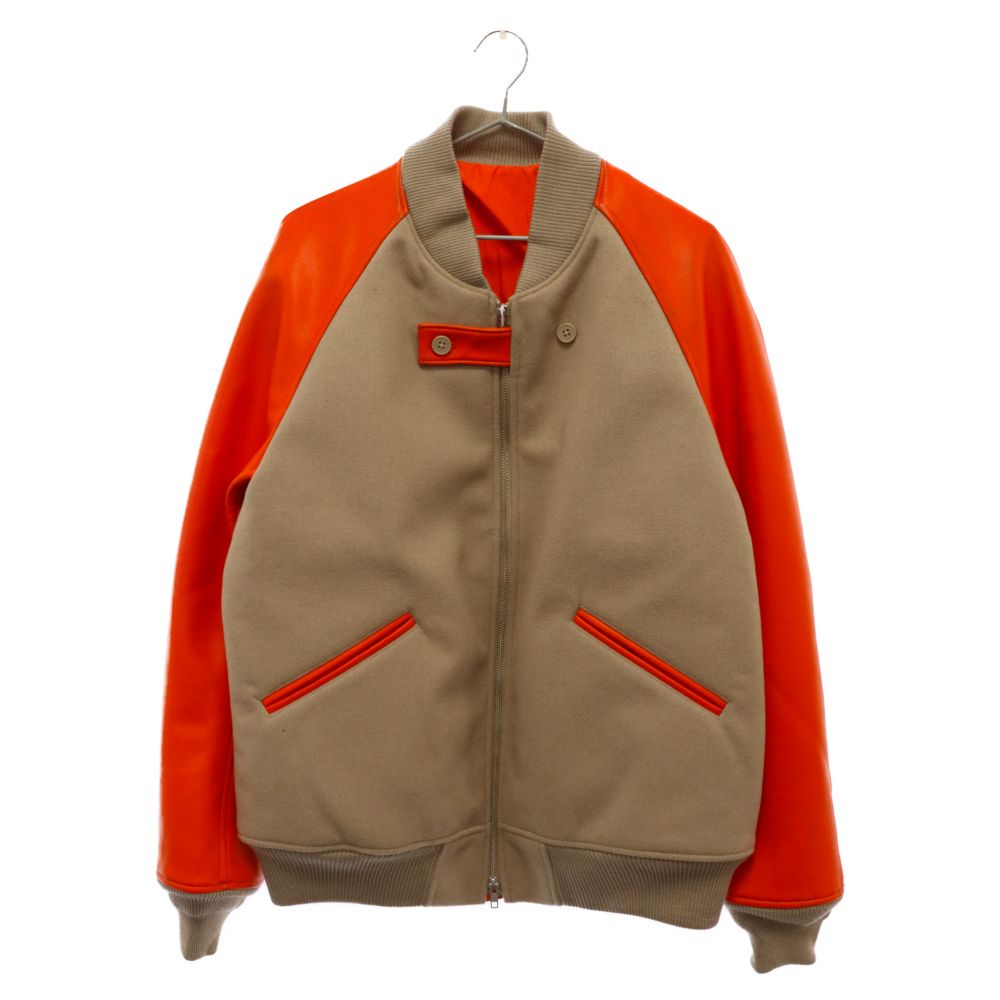 Y-3 (ワイスリー) M CL VARS JKT HT4483 レザー切替 バーシティ 