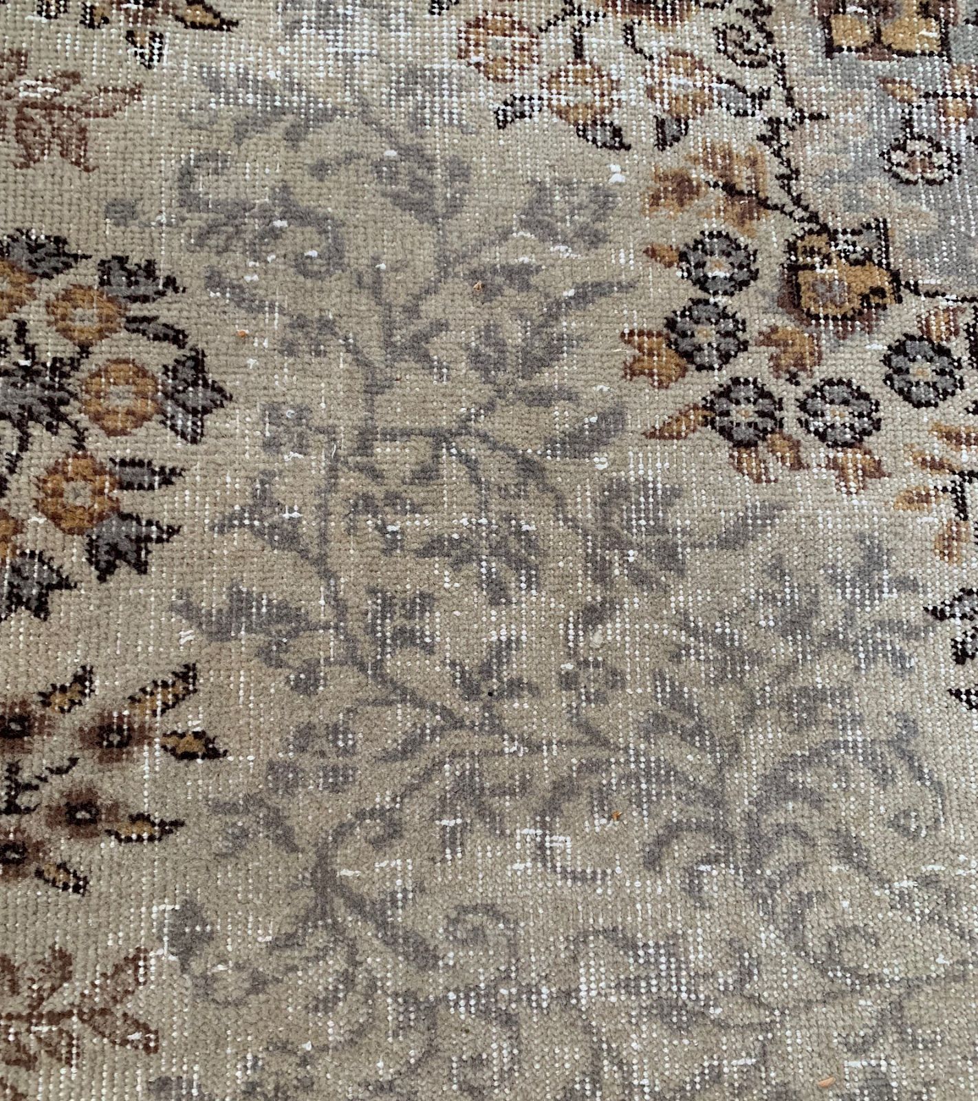 超大判　マリーゴールド　272×172 アラベスク　トルコヴィンテージラグ 超大判 マリーゴールド 272×172 アラベスク トルコヴィンテージ