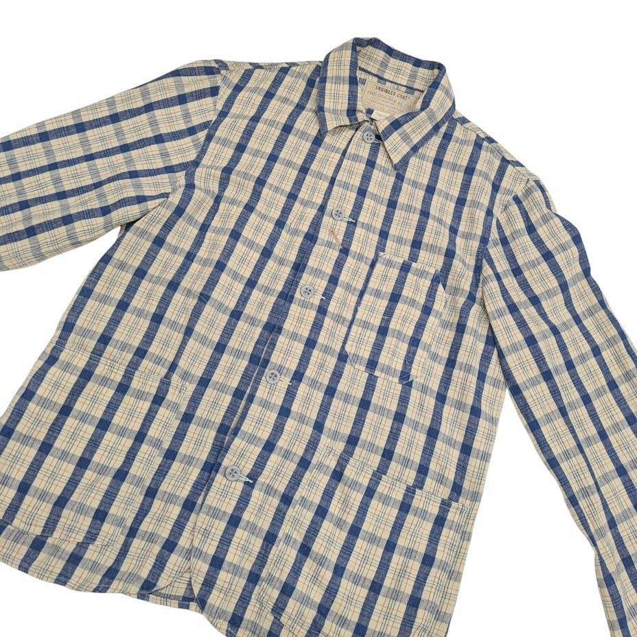 RRL Ralph Lauren Plaid Twill Engineer Jacket ダブルアール