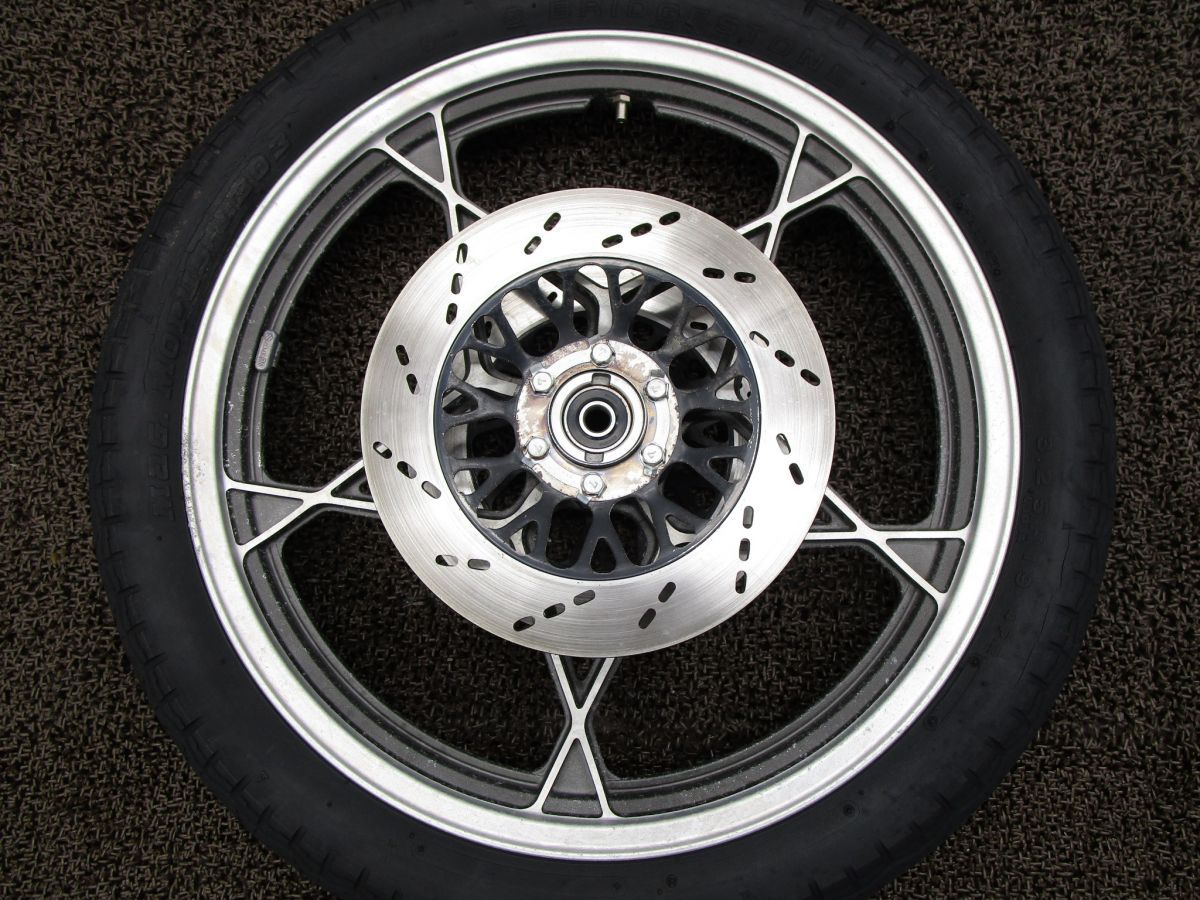 GSX750S カタナ フロントホイール ディスク 星型 □A6258 GS75X スズキ GS75X 刀 KATANA キャブ車