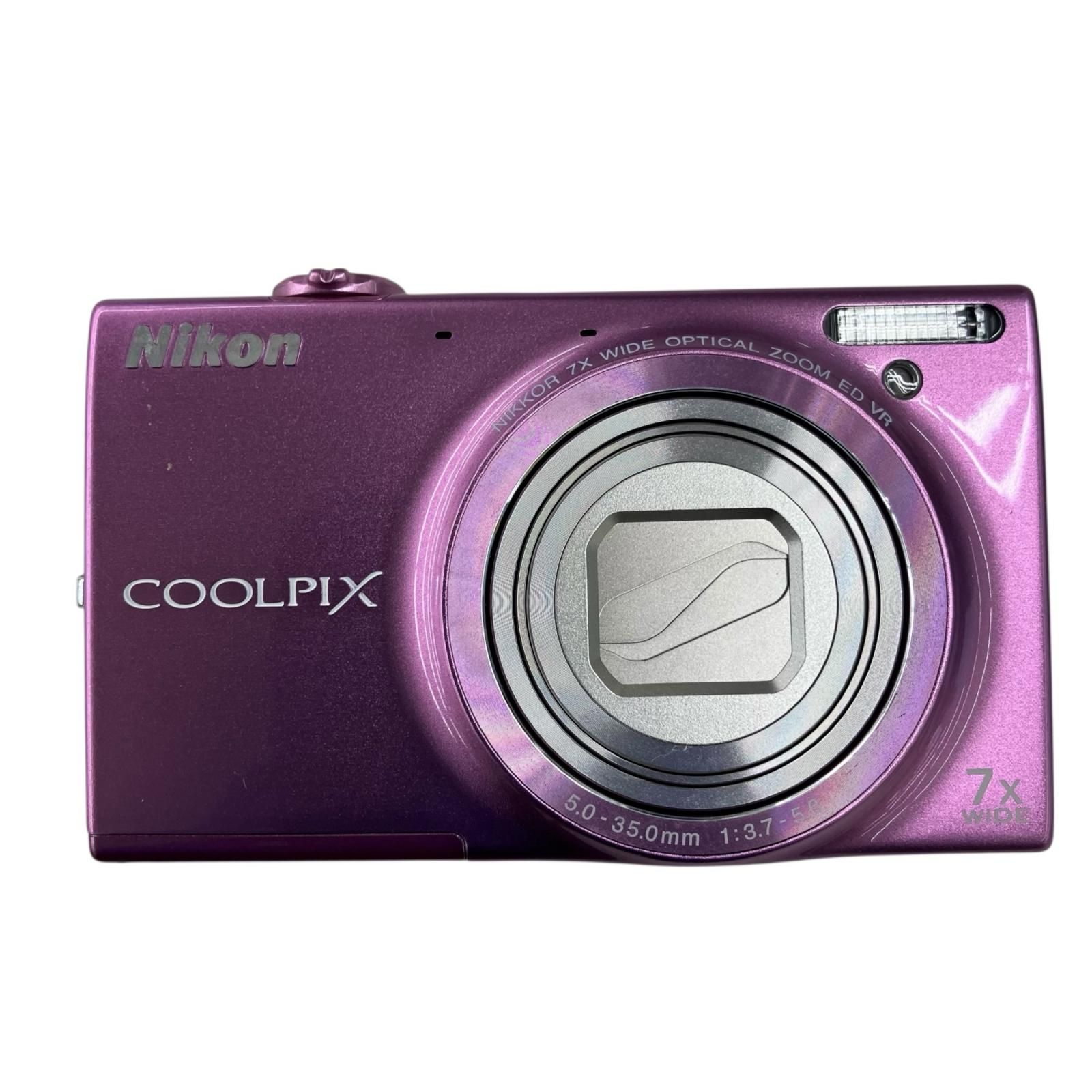 カメラ 186000 動作未確認 Nikon ニコン デジタルカメラ S6100 7Xwide 