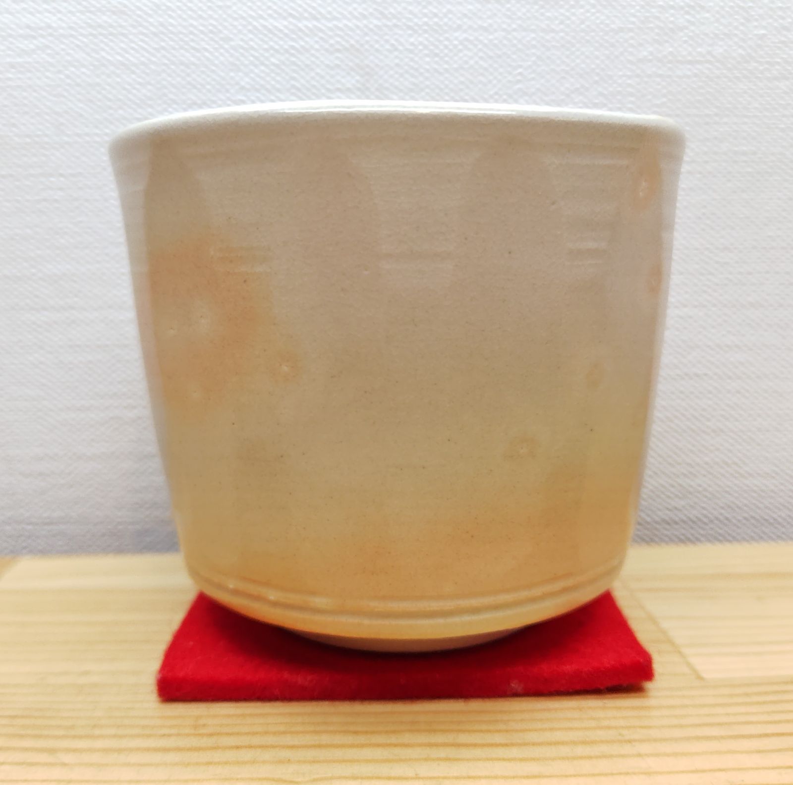 逢絢亭 茶道具 茶碗 筒茶碗 京焼 三浦竹軒 共箱入り