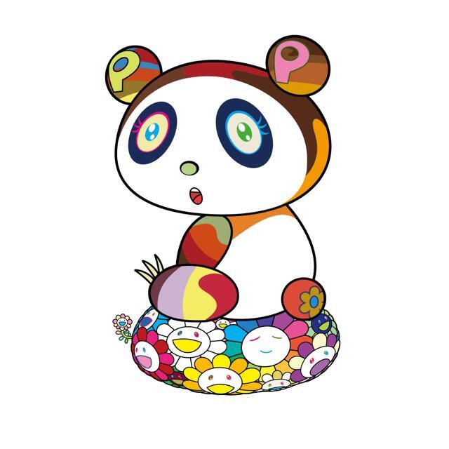 8月20日(木)10時より、WEBショップにて村上隆の新作パンダ版画