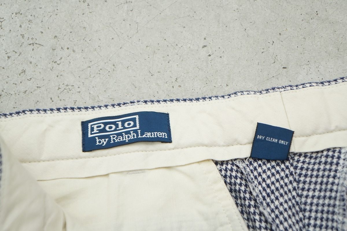 希少90s POLO RALPH LAUREN ポロラルフローレン 2タック コットン