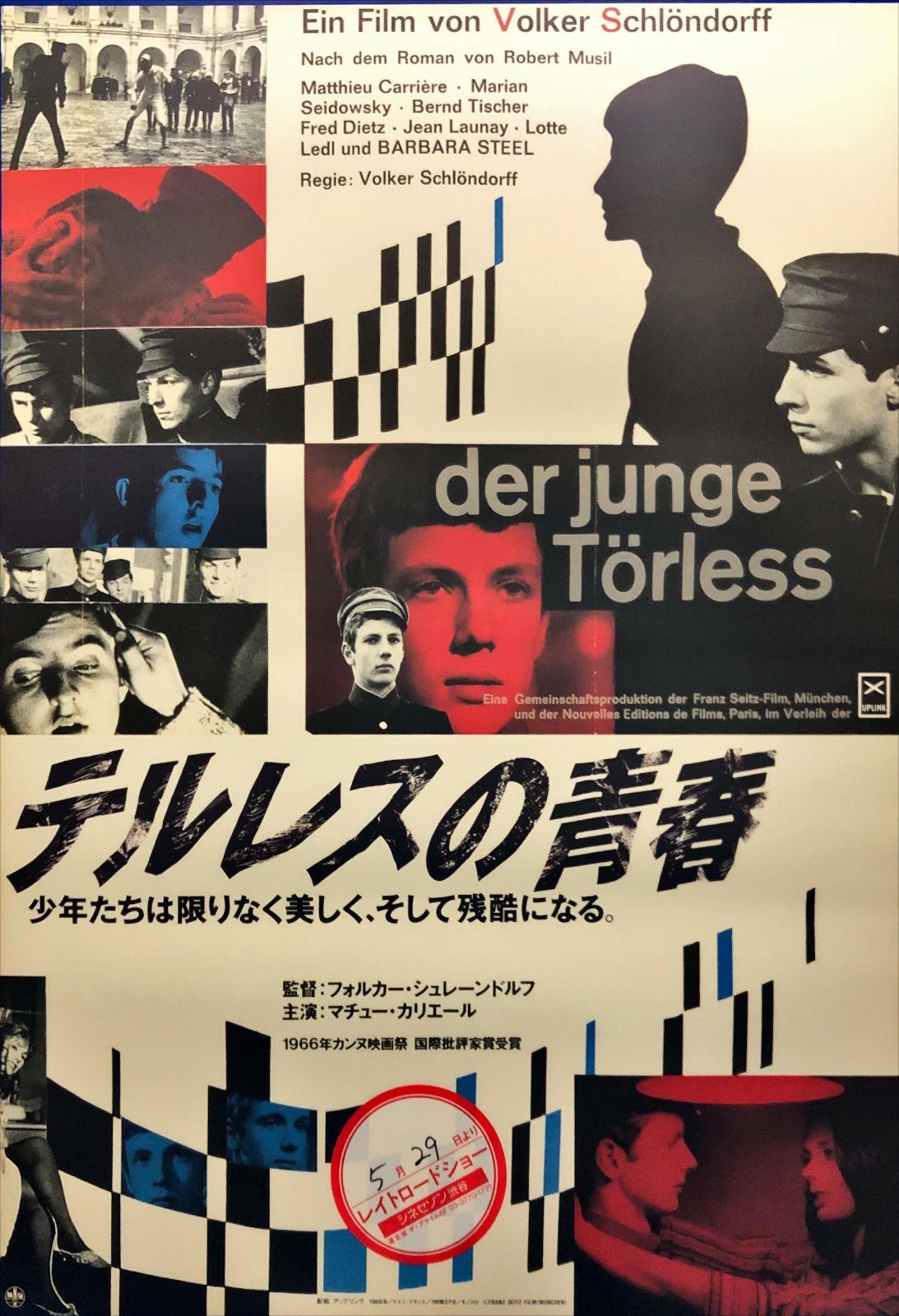 魅了される pq テルレスの青春 映画オリジナルB2判ポスター pq07140