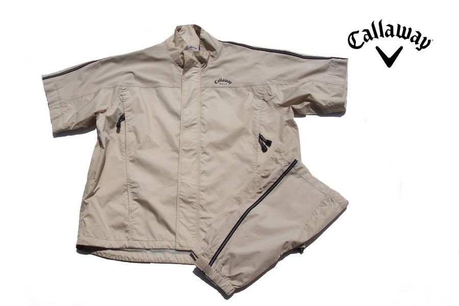 キャロウェイ｜Callaway｜２WAYウィンドブレーカー｜メンズゴルフウェア｜LL