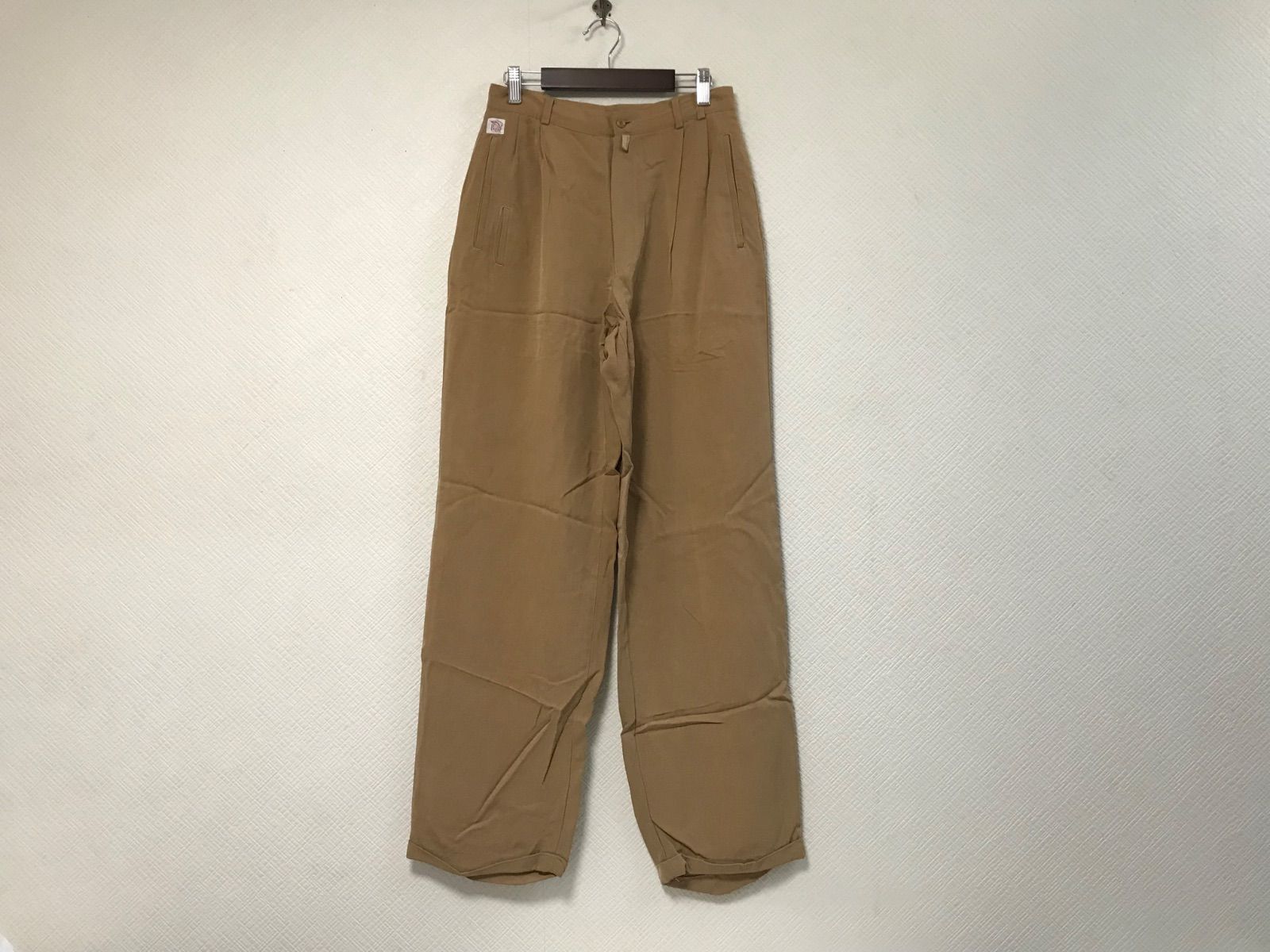 パパス Papas スラックス コットン 茶色  Papas(パパス) ⁄ スラックスパンツ⁄XL⁄コットン⁄BEG⁄DO444FP | 古着の