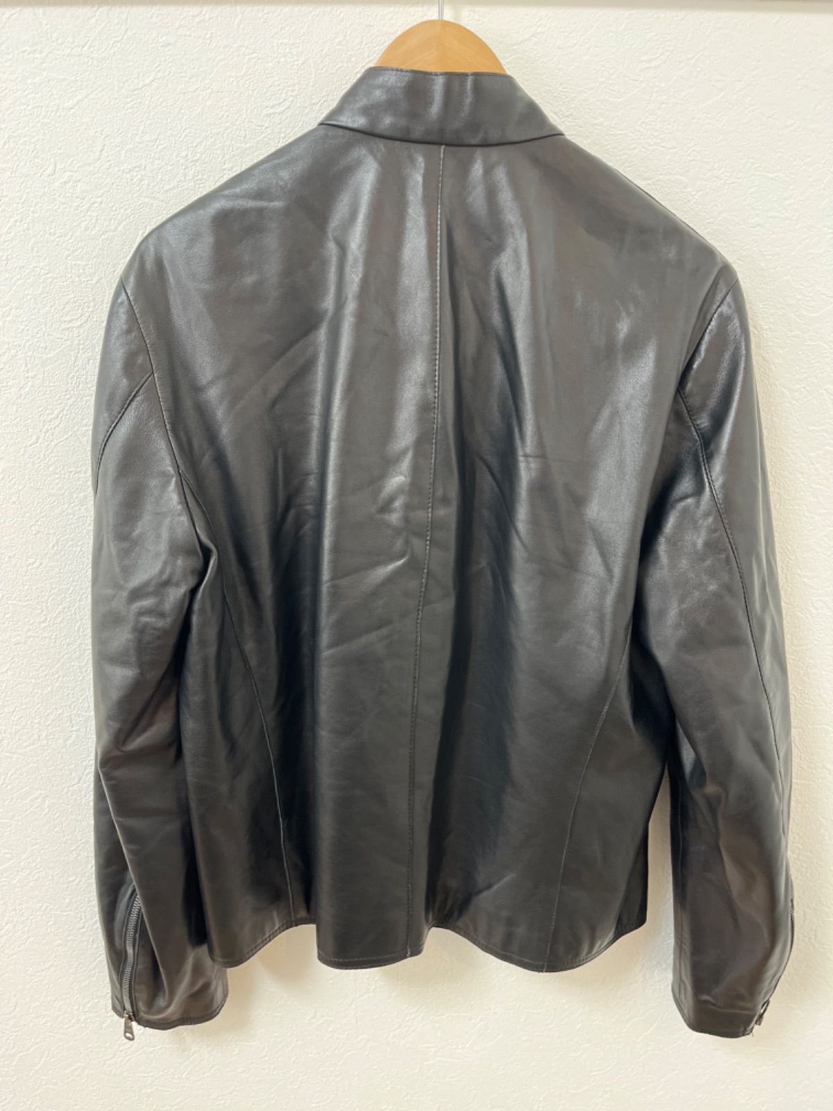 EMPORIO ARMANI レザージャケット イタリア製 z865 EMPORIO ARMANI エンポリオアルマーニ レザージャケット