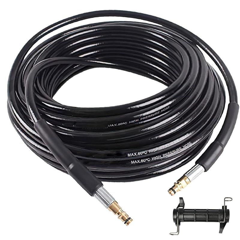 ケルヒャー 延長ホース Kシリーズ対応 6m 10m 15m 高圧洗浄機用 プレミアム ケルヒャーホース ねじれ防止 延長 Kシリーズ対応 K2 K3 K4 K5 K6 K7 karcher GreenAuto アダプター付き 15m 1