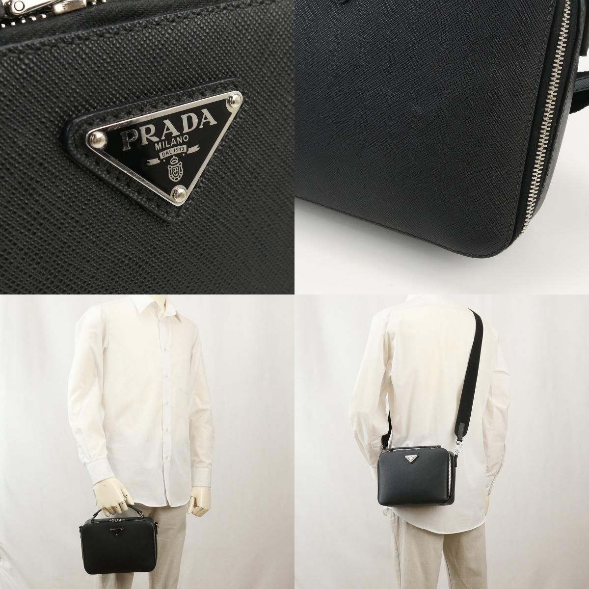 PRADA プラダ ブリックサフィアーノレザーバッグ 2VH069 YMI 9Z2 PRADA プラダ ブリックサフィアーノレザーバッグ 2VH069 YMI 9Z2
