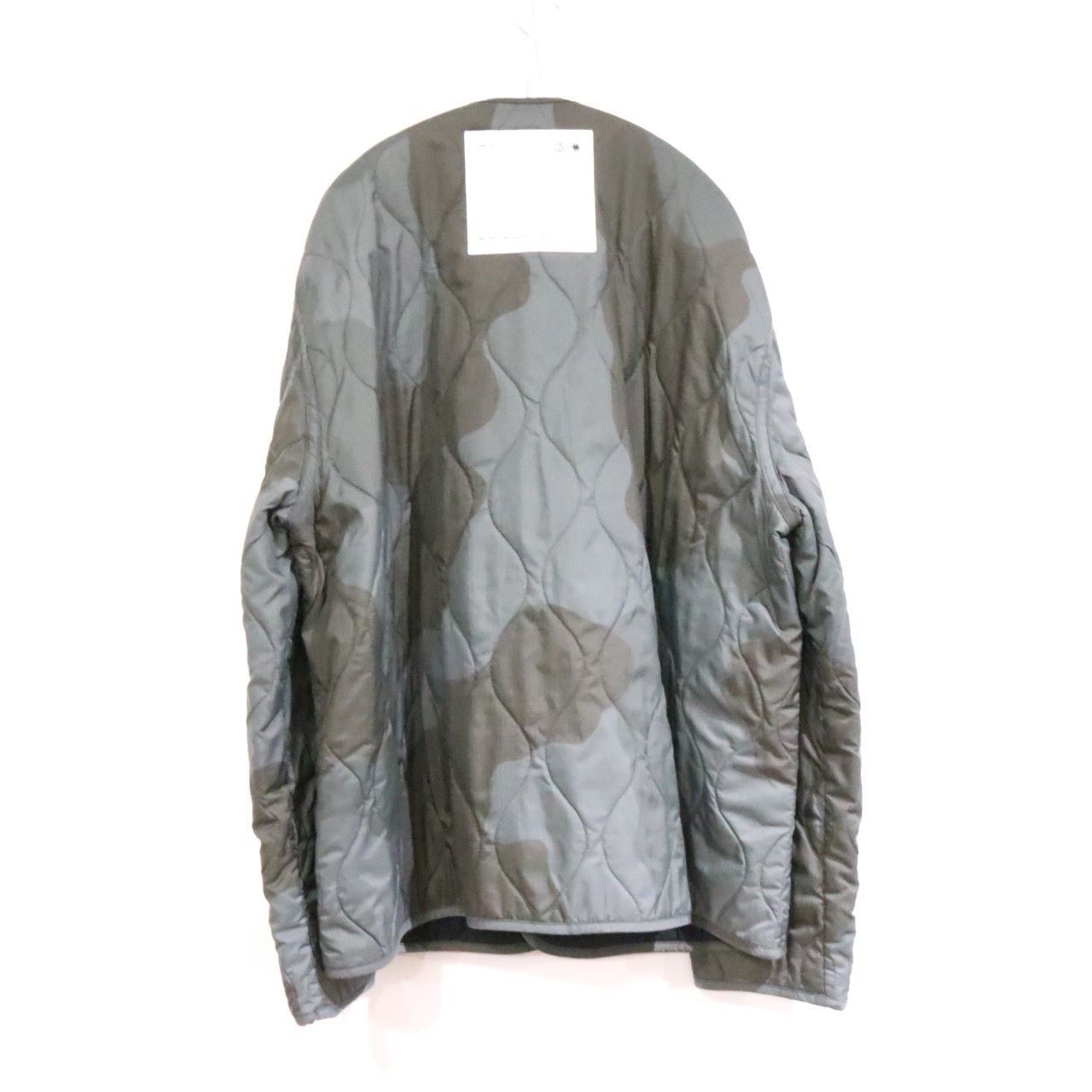 中古A】OAMC オーエーエムシー S メンズ キルティングジャケット 迷彩 