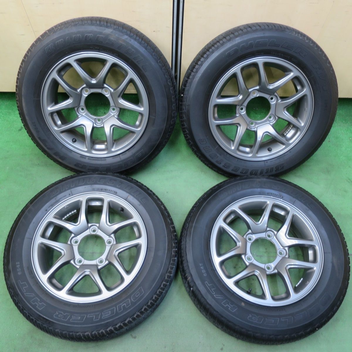 ブリジストン DUELER H/T 175/80R16 ジムニー JB23等 ジムニータイヤ4