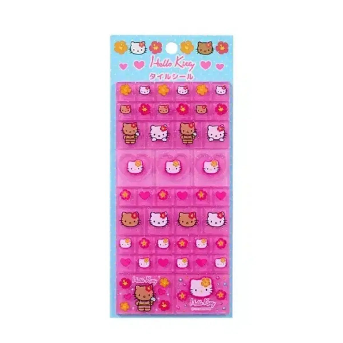 【新作登場，送料無料】 (最低価格チャレンジ) ハローキティ（HELLO KITTY） 90s ゴーゴーガール タイル ステッカー ／ 正規品 新品 語学・辞書・学習参考書