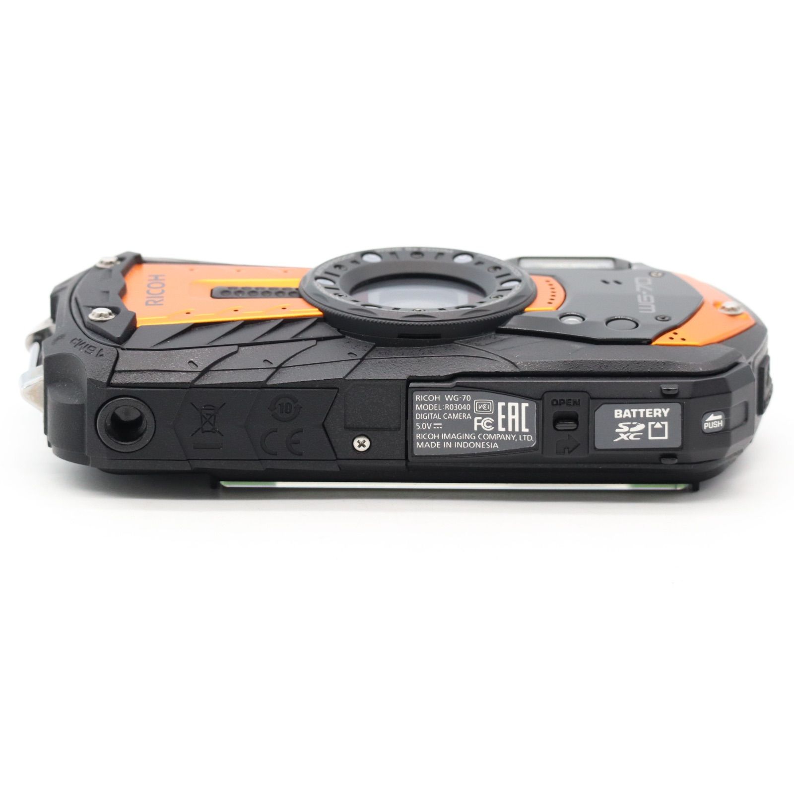 RICOH WG-70 防水デジタルカメラ リコー、顕微鏡モードを改良した