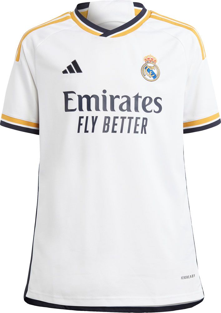 アディダス adidas サッカー ル マドリード 23|24 ホームユニフォーム キッズ DJH69 IB0011 ホワイト
