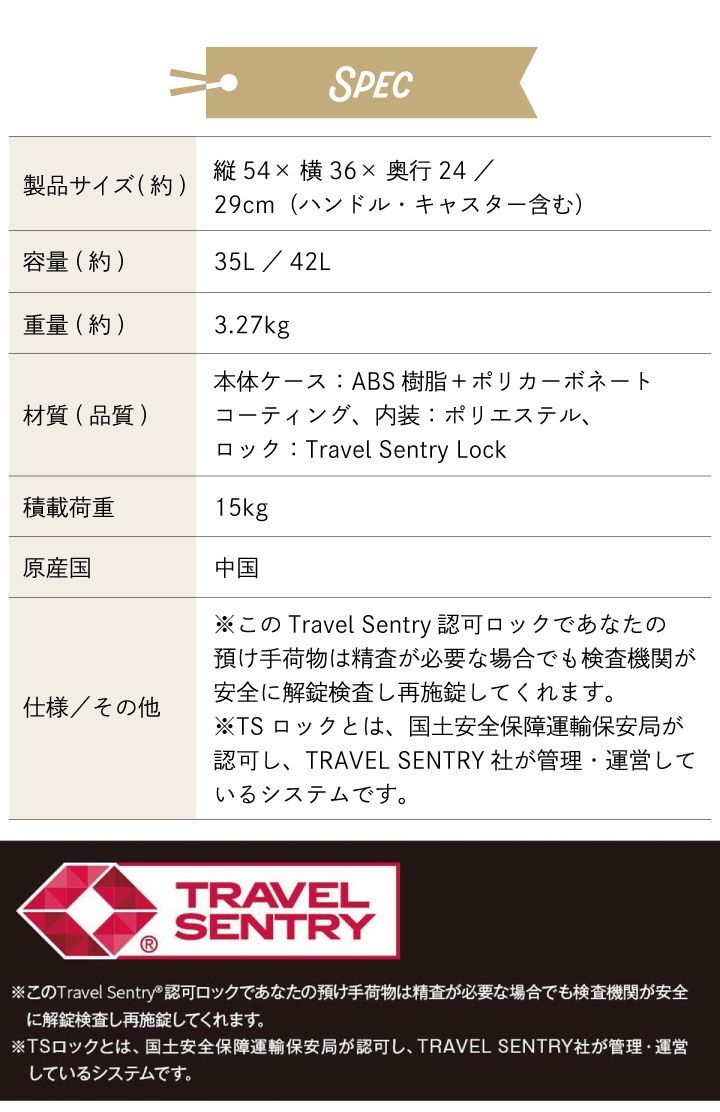 同梱不可 キャリーケース